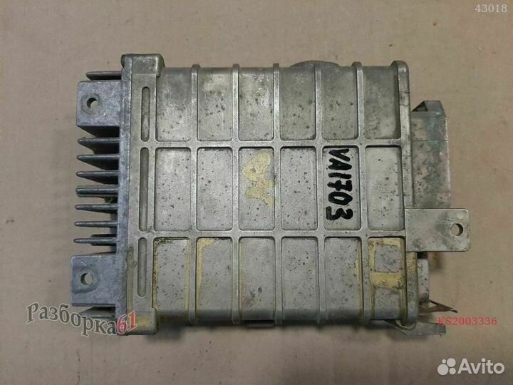 Блок управления двигателя volkswagen golf 2