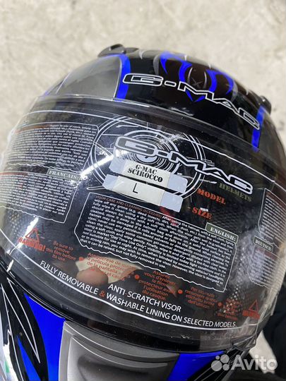 Мото шлем G mac