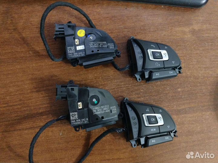 Кнопки руля Тигуан 2 ACC pACC