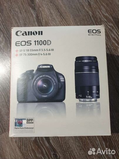 Зеркальный фотоаппарат canon 1100d