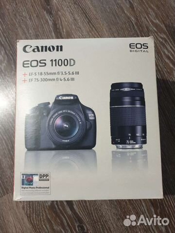 Зеркальный фотоаппарат canon 1100d