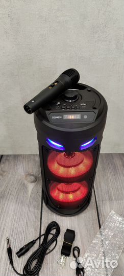 Колонка беспроводная с караоке ZQS-4239