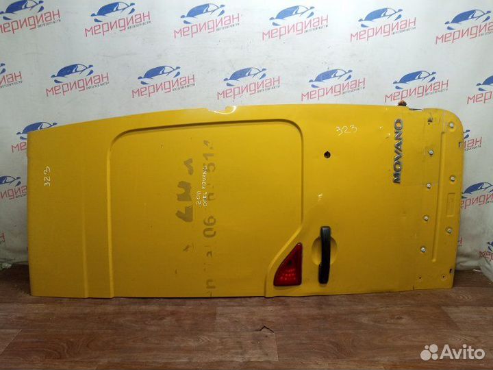 Дверь задняя (распашная) правая Opel Movano B 2011