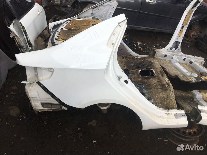 Заднее правое крыло Kia Rio 3 Седан