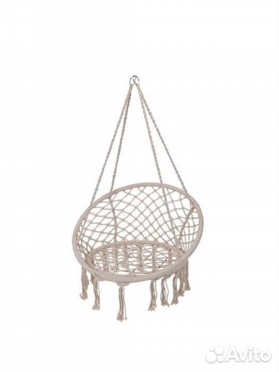 Садовые качели подвесные с подушкой