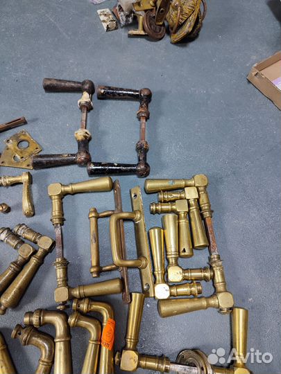 Ручки старинные,латунь и бронза