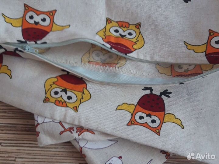 Наволочка декоративная, лен