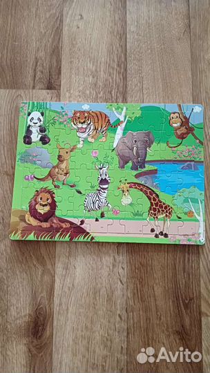 Деревянные пазлы