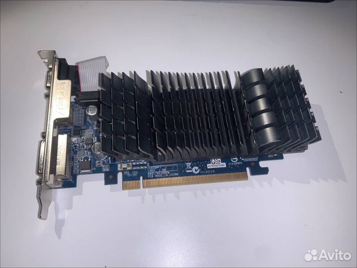Видеокарта Asus GeForce 210 Silent 1 Gb памяти