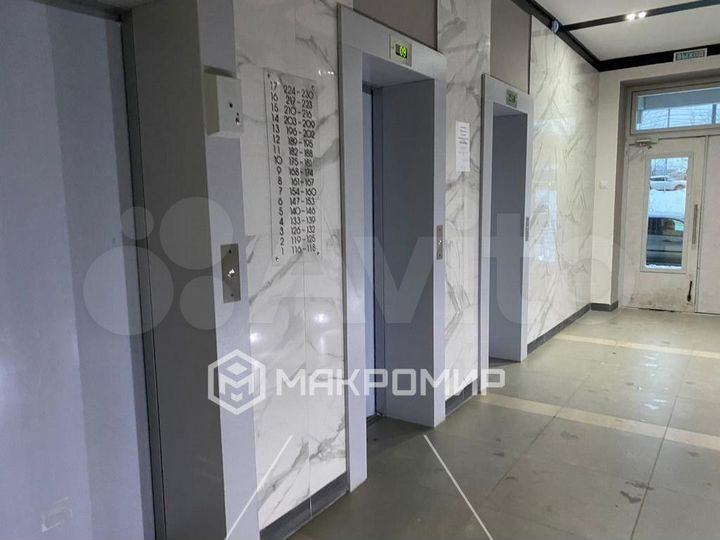 2-к. квартира, 75,1 м², 2/17 эт.