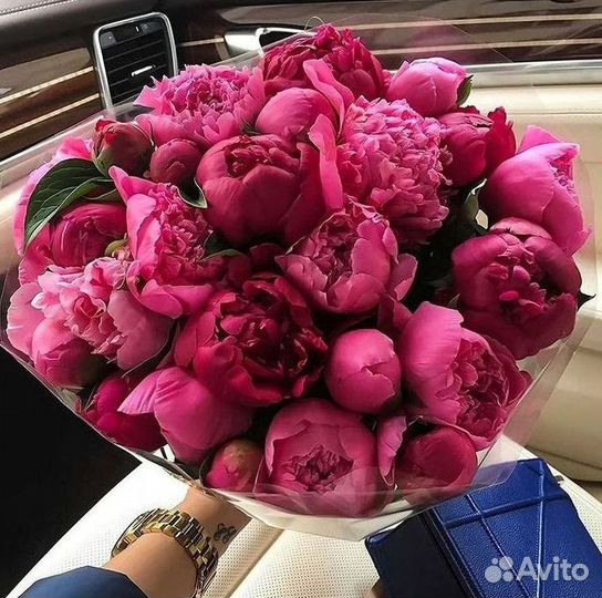 Пионы Букет пионов