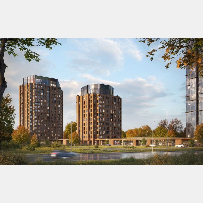 1-к. квартира, 39,1 м², 6/43 эт.