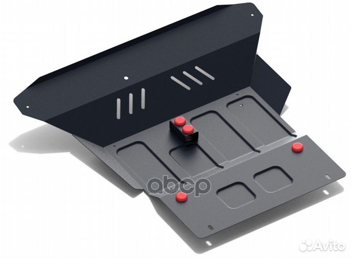 111.05743.1 защита картера+кпп сталь 1.8мм Toy