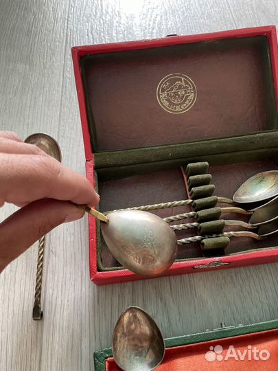 Мельхиоровые вилки ложки СССР