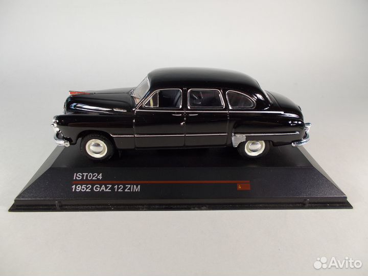 Автолегенды Газ 12 Зим 1/43 IST