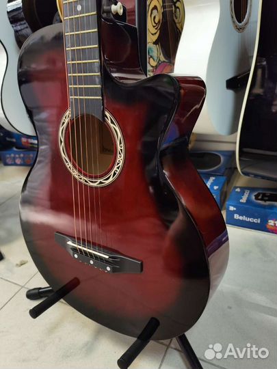 Гитара акустическая cowboy 3810C RDS в наличии