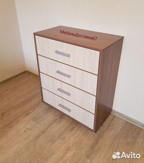 Комод №9 шимо темный+шимо светлый, наличие