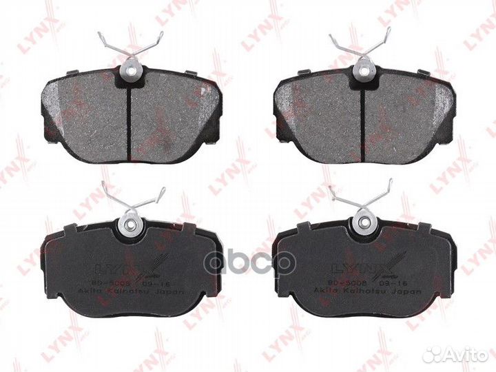 Колодки тормозные задние дисковые к-кт 'BD-5008