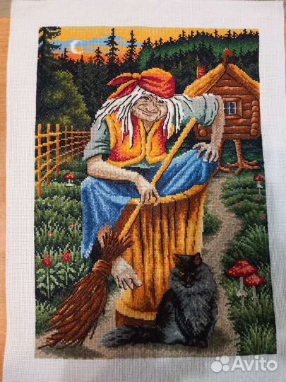 Картина вышитая крестом