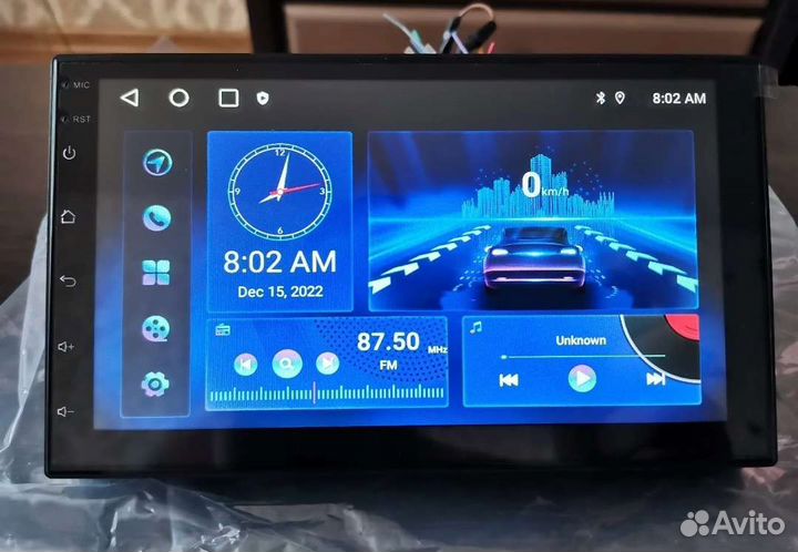 Магнитола Андроид 2/32 С вентилятором охлаждения