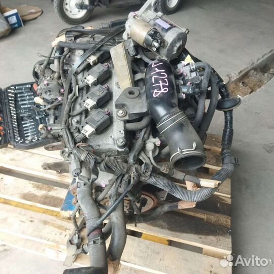 Двигатель навесное K3VE запчасти в разбор
