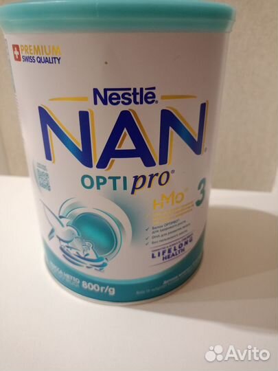 Детское питание Nan optipro 3