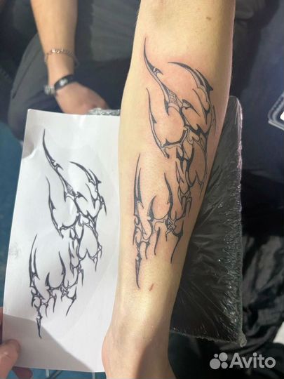 Начинающий тату мастер