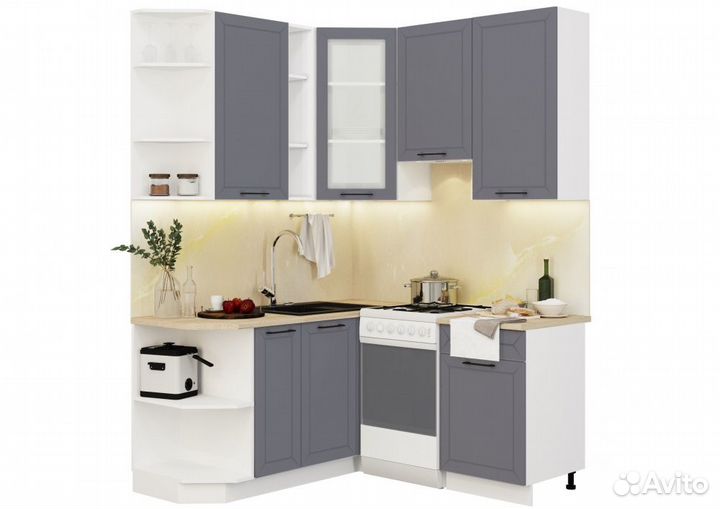 Модульная кухня Кельн 1,6х1,6 м (Н)