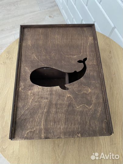 Коробка подарочная деревянная