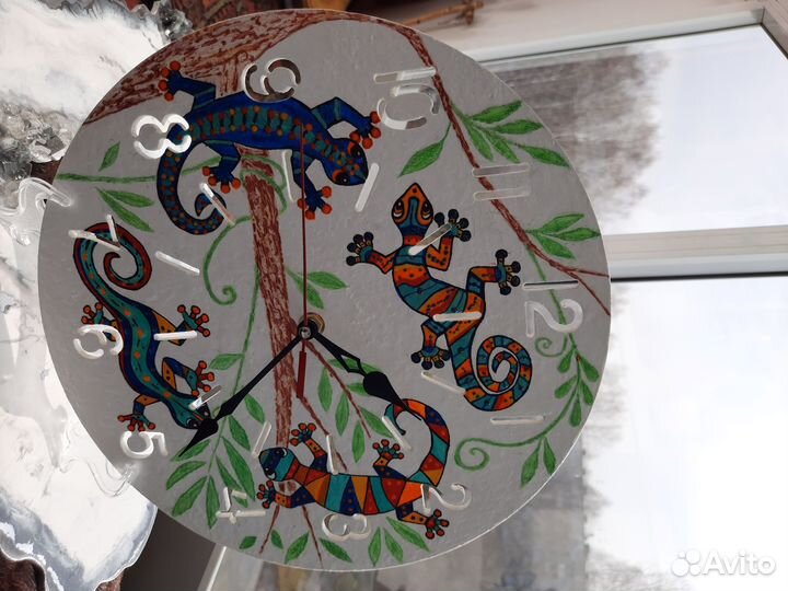 Часы, авторский дизайн