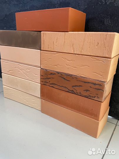 Кирпич облицовочный серый