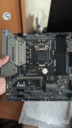 Материнская плата Msi B365m mortar