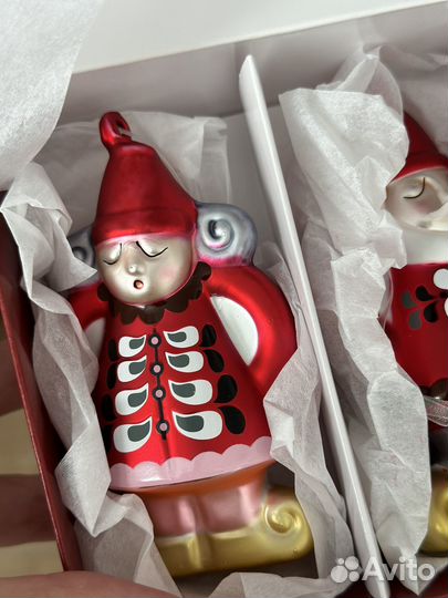 Ёлочные игрушки IKEA vinter 2022 стекло