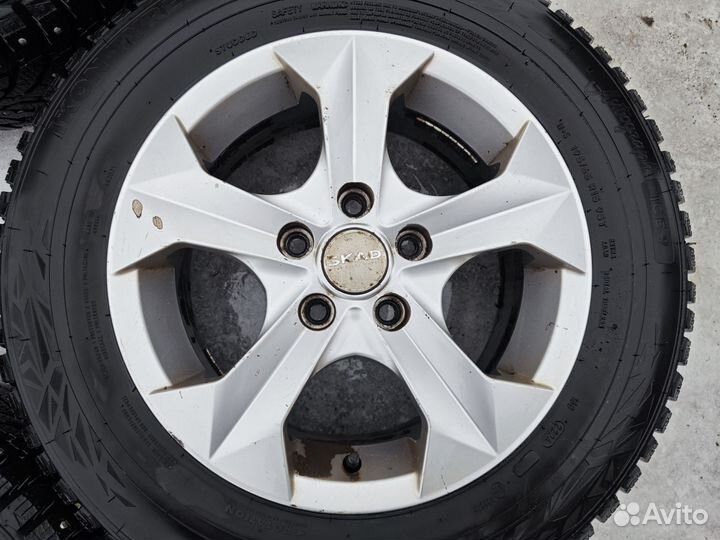 Колеса ikon autograph r15 на FordFocus 2