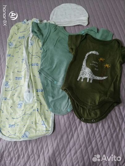 Вещи на новорождённого пакетом