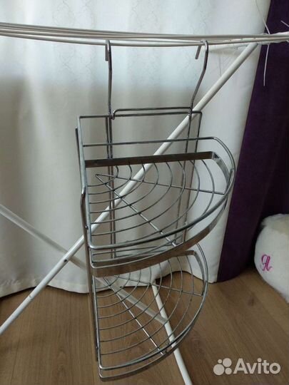 Полки для кухни,на рейлинги, хромированные