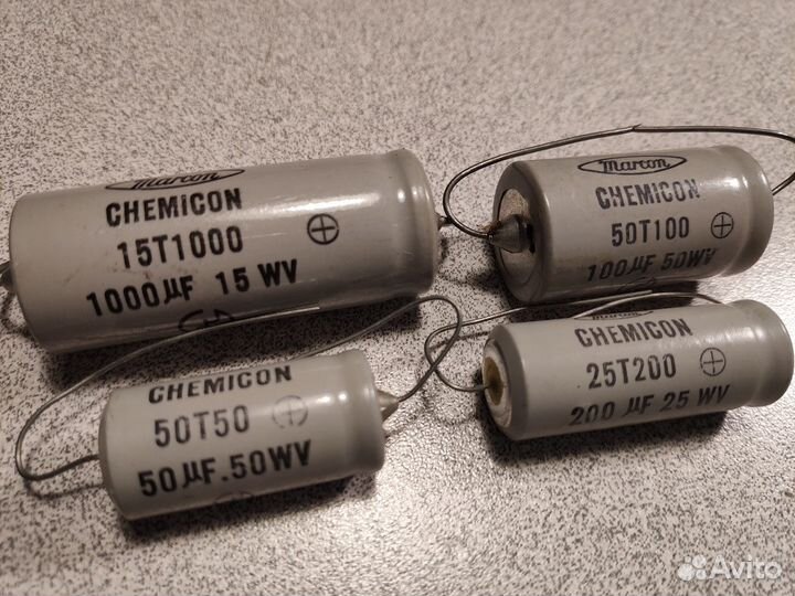 Конденсаторы: пленочные, слюда, масло, керамика