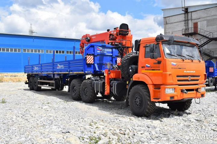 КамАЗ 43118 с КМУ, 2023