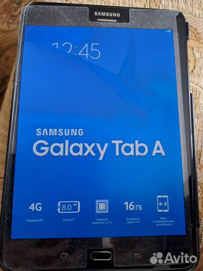 Планшет samsung galaxy tab a