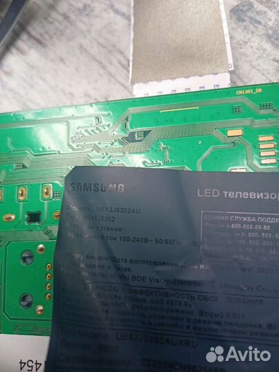 Плата main BN41-02482A BN94-12496G ue43j5202au