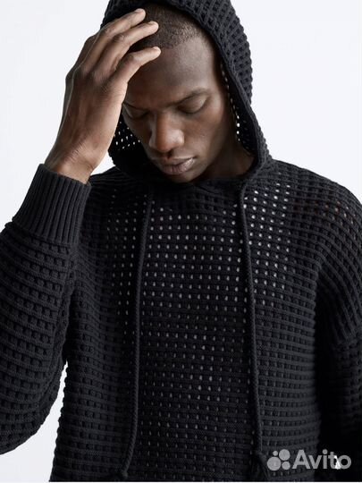 Худи в сетку zara new