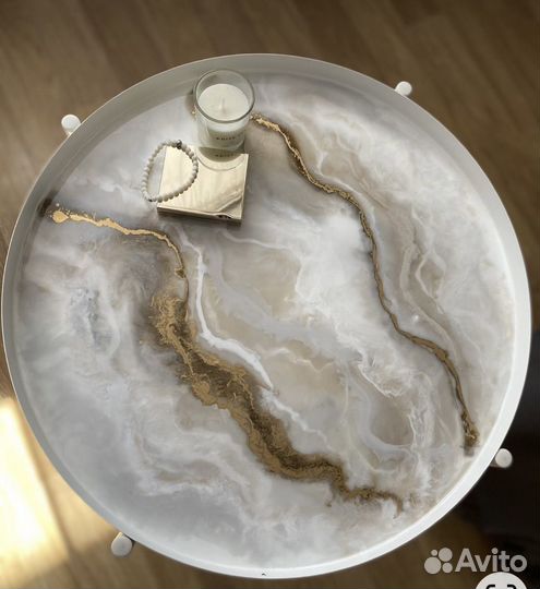 Мастер класс столик из эпоксидной смолы