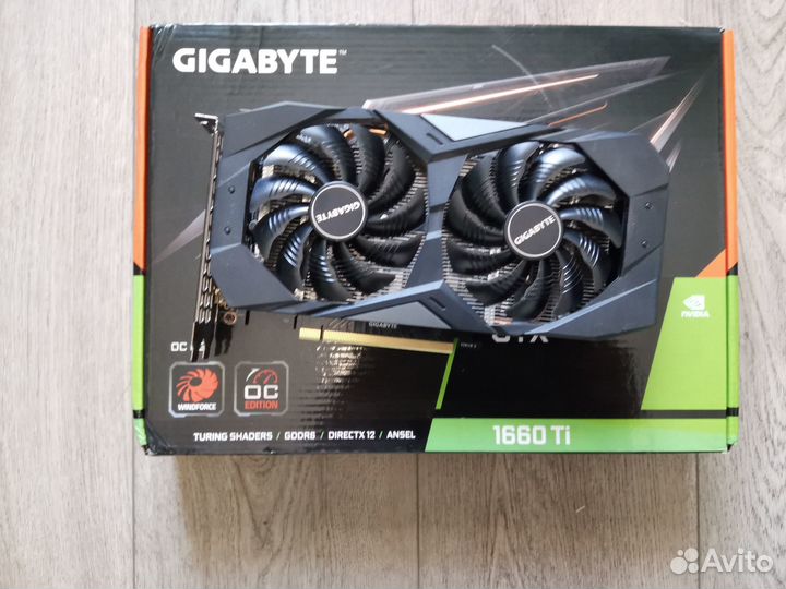 Gtx1660 ti 6gb gigabyte (oc)