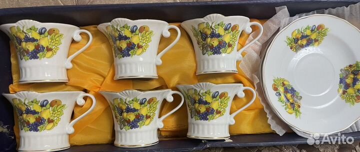 Кофейный набор фарфора