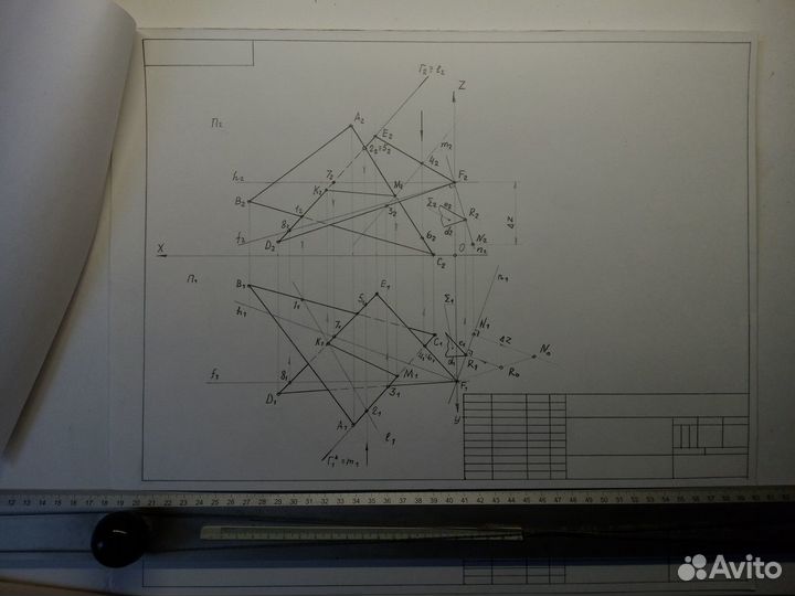 Чертежи,эскизы от руки в карандаше