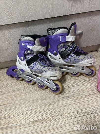 Детские ролики и защита