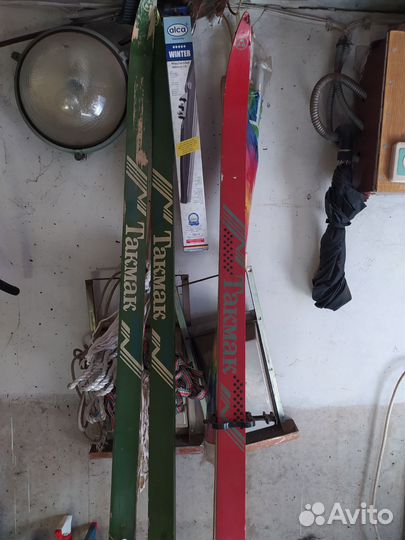 Лыжи беговые СССР Такмак