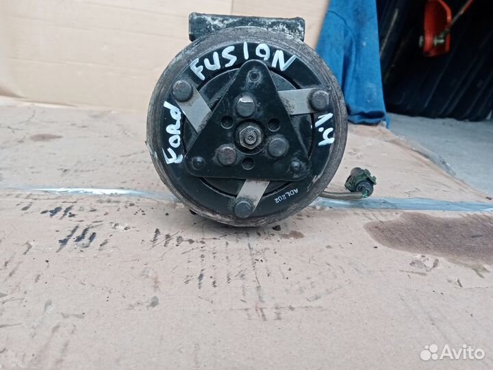Компрессор кондиционера форд фьюжн fusion 1.4tdci