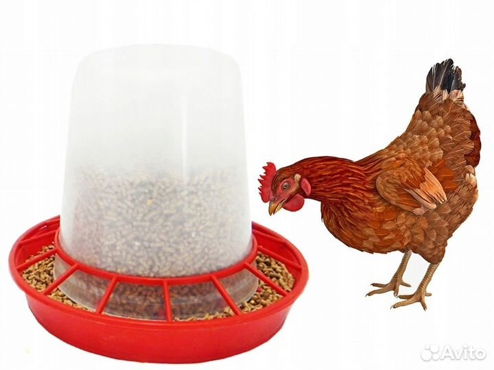 Кормушки и поилки для кур