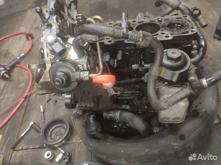 Двигатель Skoda Superb clja